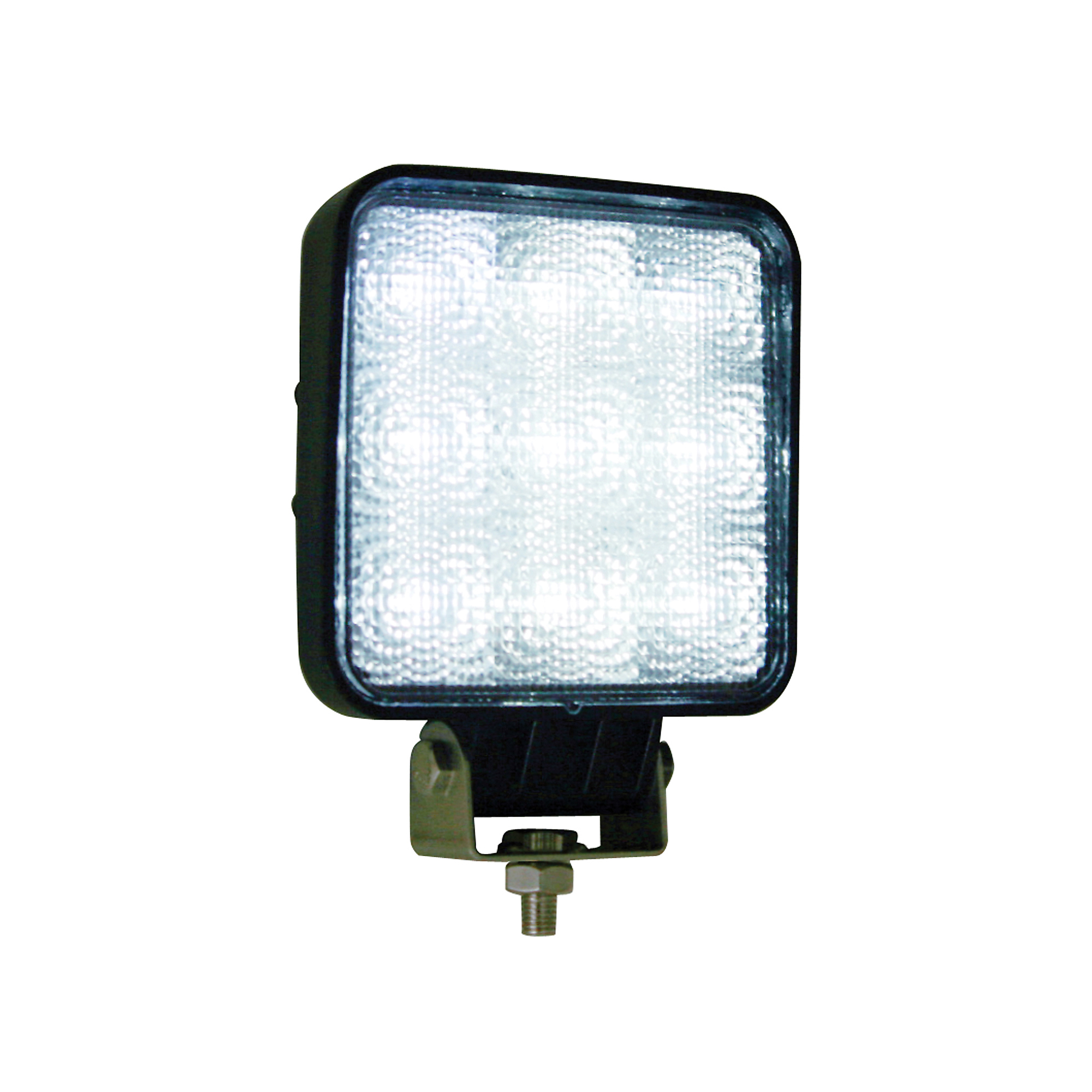 Buyers Products, Clear Square Flood Light, Light Type LED, Lens Color Clear, Included (qty.) 1, Model# 1492119